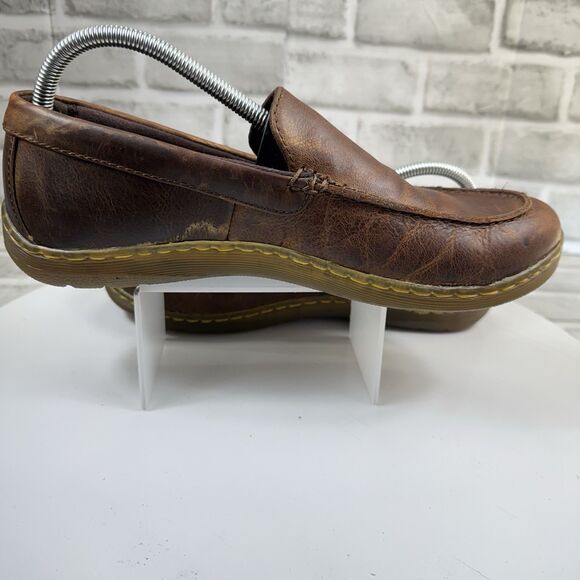 Dr. Martens Marlow Size Men’s 9 M Brown Leather Slip On Comfort Loafers - Picture 4 of 12